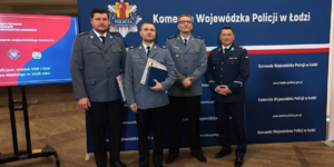 Gala konkursu „Najlepszy Policjant, Strażak PSP i OSP województwa łódzkiego w 2023 roku”.