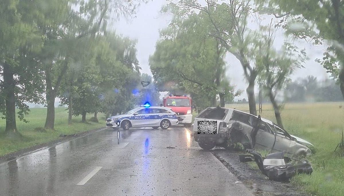 Groźny wypadek w Klonowej Informacje Komenda Powiatowa Policji w