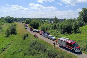 Działania poszukiwawcze zaginionego 21- letniego mężczyzny nad rzeka Wartą.