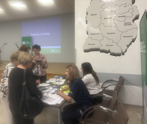 Konferencja z seniorami w Starostwie Powiatowym.